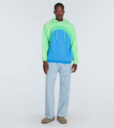 Erl Unisex Raimbow Hoodi Knit In Multicoloured