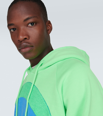 Erl Unisex Raimbow Hoodi Knit In Multicoloured