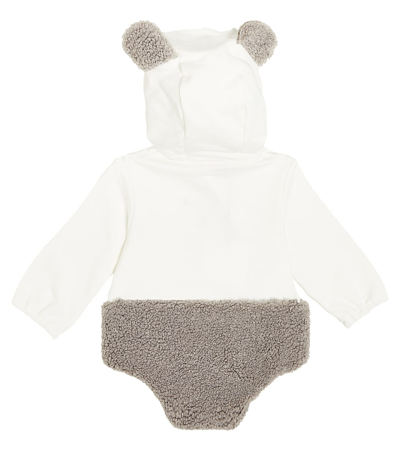 Shop Il Gufo Baby Cotton-blend Bodysuit In Multicoloured
