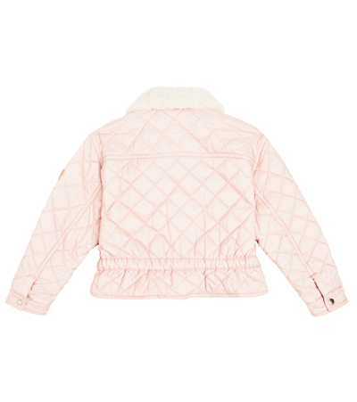 Shop Il Gufo Quilted Jacket In Pink