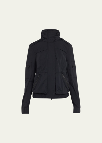 Shop Blanc Noir Mastermind 2 Full-zip Jacket In Black