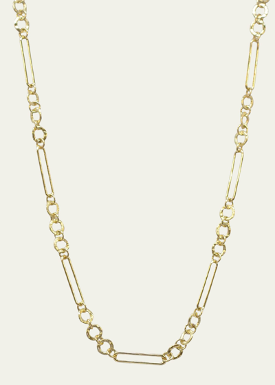 Shop Armenta Sueno Paperclip Necklace In 18k Gold