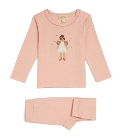 Shop Albetta Fairy T-shirt And Trousers Set (6-24 Months) In Pink