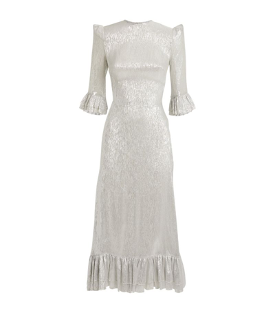 Shop The Vampire's Wife Iridescent Falconetti Dress In White