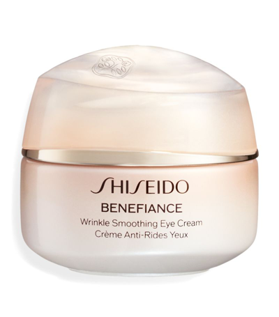 Shop Shiseido Benefiance Wrinkle Smoothing Eye Cream (30ml) In Multi