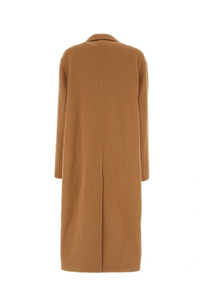 Shop Bally Coats In Camel
