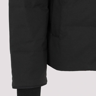 Shop Canada Goose Macmillan Parka Wintercoat In Black