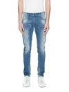 DIESEL Blue Sleenker Denim Jeans,00S7VF0670K01