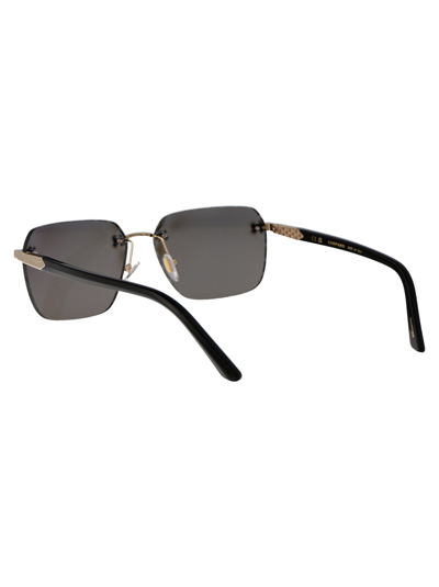 Shop Chopard Schg62 Sunglasses In 300p Gold