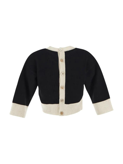 Shop Marni Cropped Knit In Black
