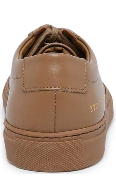 Shop Common Projects Original Achilles Sneakers In Brown
