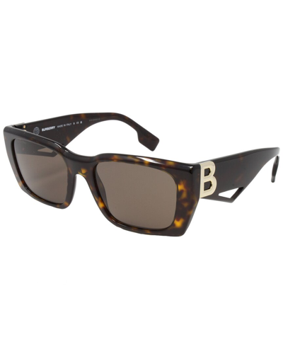 Shop Burberry Women's 53mm Sunglasses In Brown