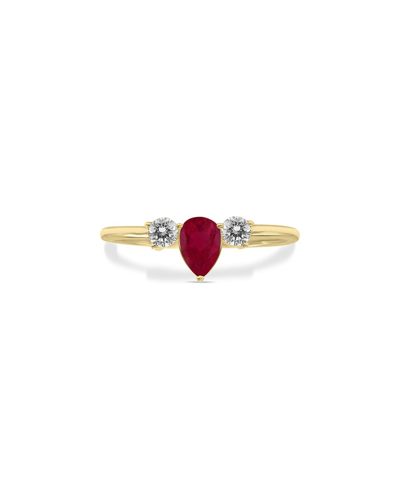 Shop Gem Spark 14k 0.56 Ct. Tw. Diamond & Ruby Ring