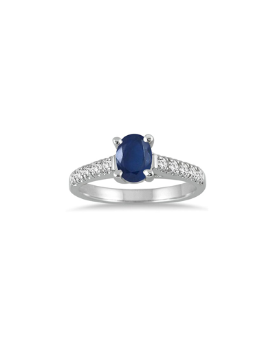 Shop Gem Spark 14k 1.19 Ct. Tw. Diamond & Sapphire Ring