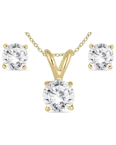 Shop True Diamond 14k 0.60 Ct. Tw. Diamond Jewelry Set