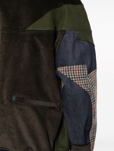 Baracuta Patchwork Jacket In Multicolor
