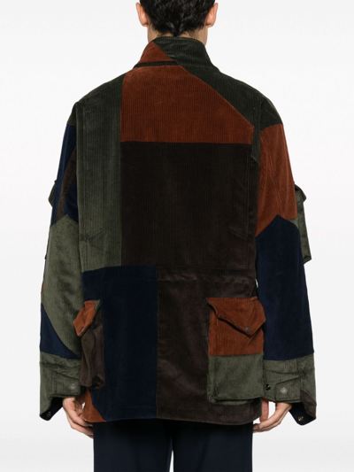 Shop Baracuta Corduroy Field Jacket In Multicolor