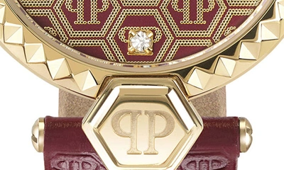 Philipp Plein Plein Couture Watch, 32mm In Ip Yellow Gold