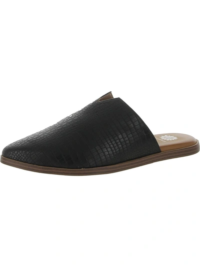 Shop Yellowbox Novita Womens Pointed Toe Mules Slide Sandals In Black