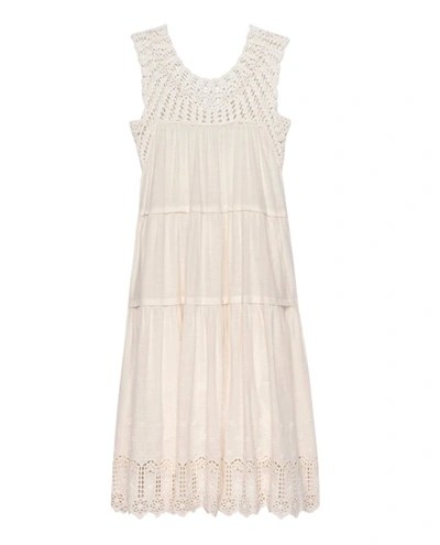 Shop The Great The Soleil Dress In Cream In White