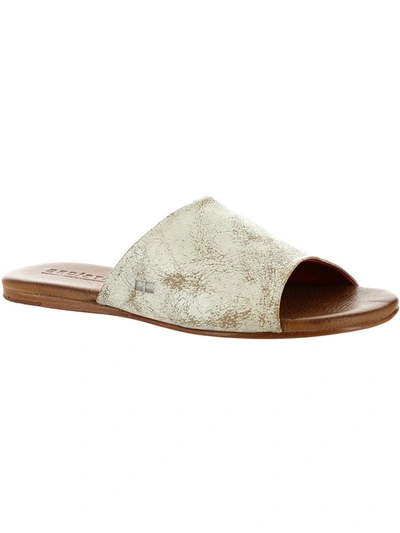 Shop Bed Stu Gia Womens Leather Slip On Slide Sandals In Multi