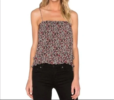 Derek Lam 10 Crosby Pleated Cami Top In Multi In Multi