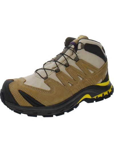 Shop Salomon Xa Pro 3d Mid Gtx For Bgs Mens Nubuck Mid Top Ankle Boots In Multi