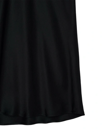 Shop Anine Bing Long Skirts In Black