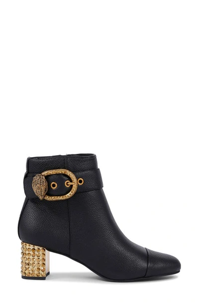 Kurt Geiger Mayfair Block Heel Bootie In Black