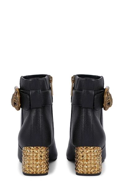 Kurt Geiger Mayfair Block Heel Bootie In Black