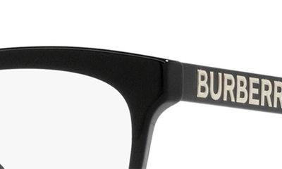 Shop Burberry Sylvie 56mm Square Optical Glasses In Black