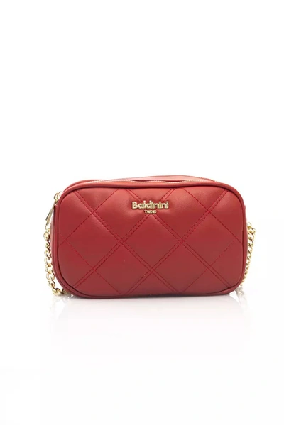 Shop Baldinini Trend Red Polyethylene Shoulder Bag