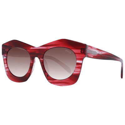 Shop Emilio Pucci Red Women Sunglasses