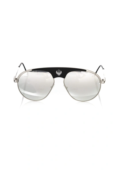 Shop Frankie Morello Multicolor Metallic Fibre Sunglasses