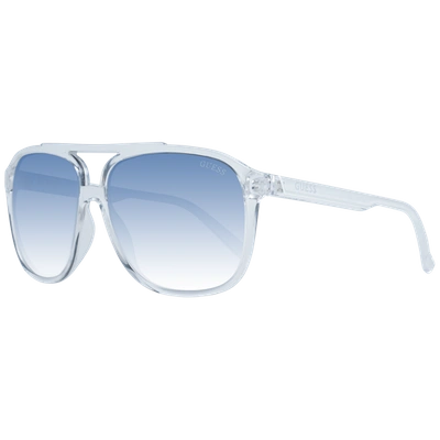 Shop Guess Transparent Men Sunglasses