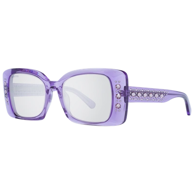 Shop Swarovski Purple Women Sunglasses