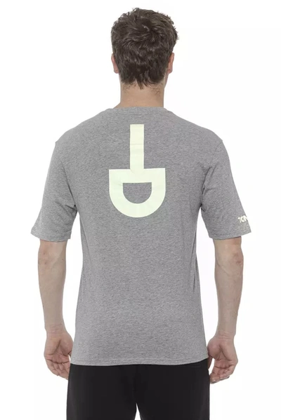 Shop Tond Gray Cotton T-shirt