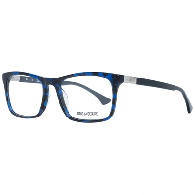 Shop Zadig & Voltaire Blue Men Optical Frames