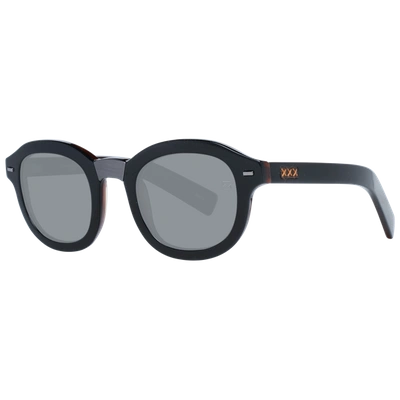 Shop Zegna Couture Black Men Sunglasses