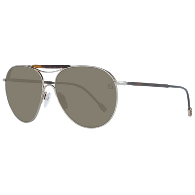 Shop Zegna Couture Gray Men Sunglasses
