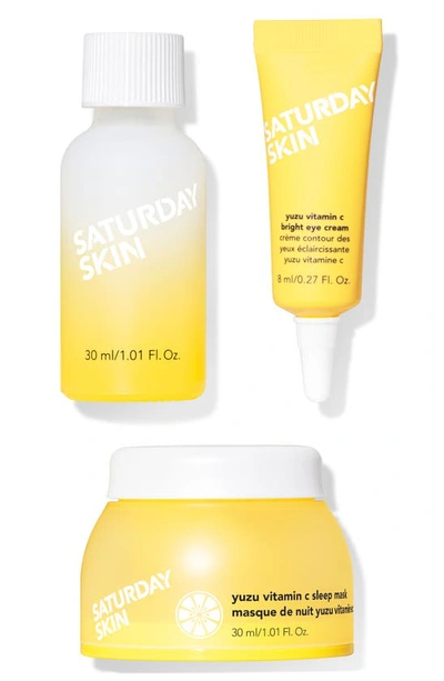 Shop Saturday Skin Yuzu Bright Besties 3-piece Set $42 Value