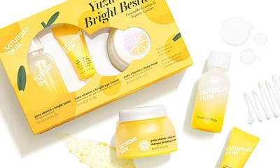 Shop Saturday Skin Yuzu Bright Besties 3-piece Set $42 Value