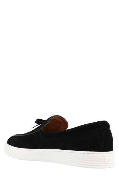 Shop Taft 365 Suede Loafer In Black