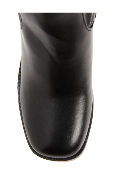 Azalea Wang Nashla Knee High Platform Boot In Black