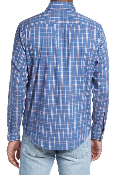 Shop Faherty The Movement Plaid Button-up Shirt In Shore Point Plaid