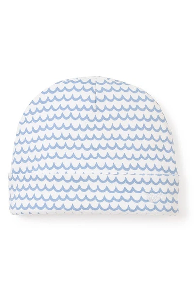 Shop Petite Plume Pima Cotton Hat In Blue