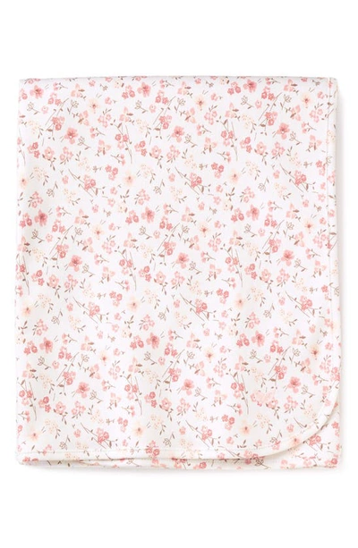 Shop Petite Plume Pima Cotton Baby Blanket In Dorset Floral