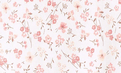 Petite Plume Pima Cotton Baby Blanket In Dorset Floral