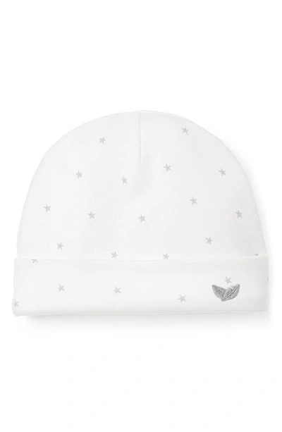 Shop Petite Plume Pima Cotton Knit Hat In White