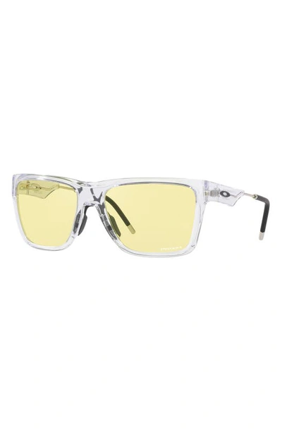 OAKLEY OAKLEY NEXT LEVEL 58MM PRIZM™ TINTED RECTANGULAR SUNGLASSES 